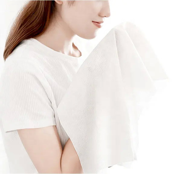 Quality Disposable Spunlace Cleaning Wipes Hand Towel 60gsm Viscose Material for sale