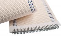 China Folder Woven Flatwork Ironer Belts Cotton Feed Bands With Anti Static Function factory
