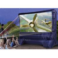 China Lightweight Inflatable Outdoor Projector Screen Fabric Material Apply To Home for sale