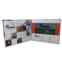 China Large Battery LCD Video Brochures , 10.1 Inch LCD Video Greeting Cards Blank OEM factory