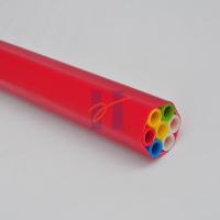 Quality HDPE Or LSZH Sheath 7WAY 10/8mm Air Blown Fiber Microduct For Cable Jetting for sale