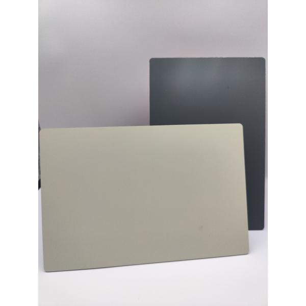 Quality Composite ACP Plastic Sheet 0.5mm Aluminum Layer Thickness Brushed Pvc Coating for sale