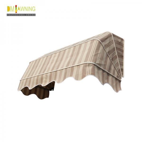 Quality Aluminium Retractable Window Awning Manual Sun Shade Canopy for sale