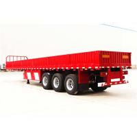 China 40000kg 40ft Flatbed Trailer 11.00r20 Triple Axle Flatbed factory