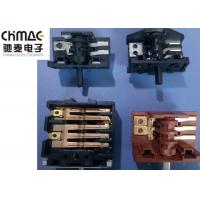 China Copper 4 Pole Rotary Switch , Plastic 3 Way Rotary Switch For Fan / Heater factory