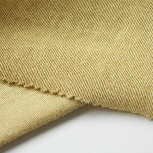 Quality 300gsm 100% Para Aramid Fabric Raw Yellow For Anti Cut Gloves for sale