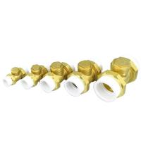 Quality 1/2in Female Thread Brass Horizontal Check Valve DN15 One Way Non Return Check for sale