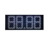 Quality 25mm Thick Waterproof Petrol Station Sign Board Pylon Price Led Gas Station for sale