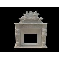China White marble fireplaces mantel factory