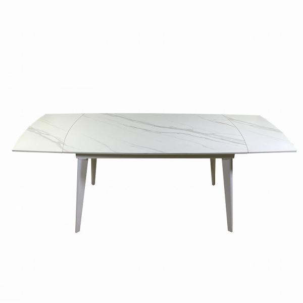 Quality Square Metal Base Dining Room Table Powder Coated For Home Restaurant for sale