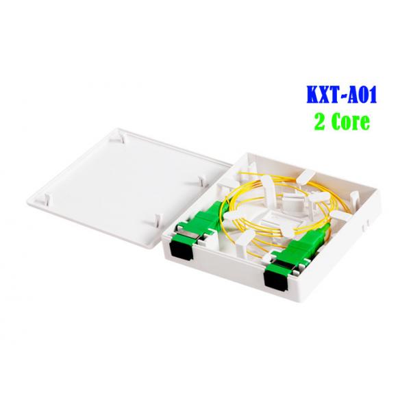 Quality Indoor dustproof Flame Retardant Fiber Optic Distribution Box Multi Functional FTTH 86 ABS for sale