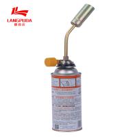 Quality Outdoor Camping Butane Gas Torch Gun Manual Ignition Zinc Alloy for sale