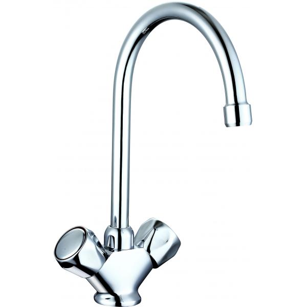 Quality Chrome Pull Out Kitchen Mixer 303mm Wall Mounted Kitchen Mixer Taps for sale