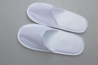 China White Disposable Hotel Slippers , SPA Soft Hotel Bathroom Slippers 28*11cm factory