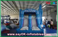 China Commercial Inflatable Castle Slide Waterproof 0.55mm PVC Inflatable Bouncer Slide Castle Trampoline factory