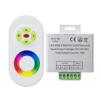 Quality RF Touch Remote RGB LED Strip Controller DC 12V 18A For RGB LED Strips for sale