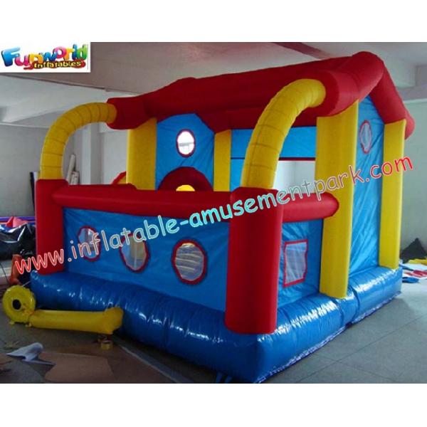 Quality Kids Inflatable Bouncy Houses with Durable Oxford cloth material for rent, home for sale