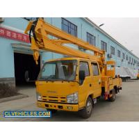 China 4x2 20m ISUZU Aerial Platform Truck Foldable Knuckle Boom Truck factory