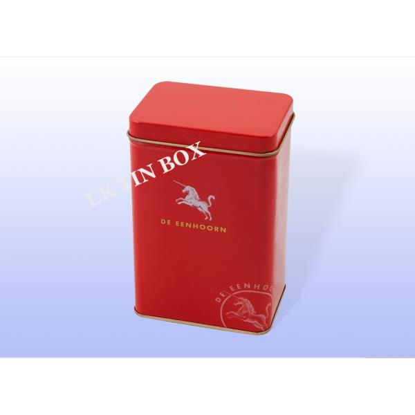 Quality Rectangular Printed Candy Tin Can Empty Tin Containers Food and Gift Packaging for sale