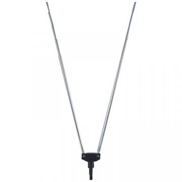 Quality Double Indoor Hd Television Antenna Telescopic UHF VHF Omni Directional for sale