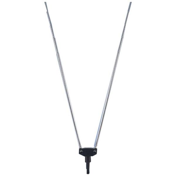 Quality Double Indoor Hd Television Antenna Telescopic  UHF  VHF Omni Directional for sale