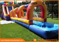 China Silk Printing Commercial Banzai Inflatable Water Slides For Outdoor Entertainment factory