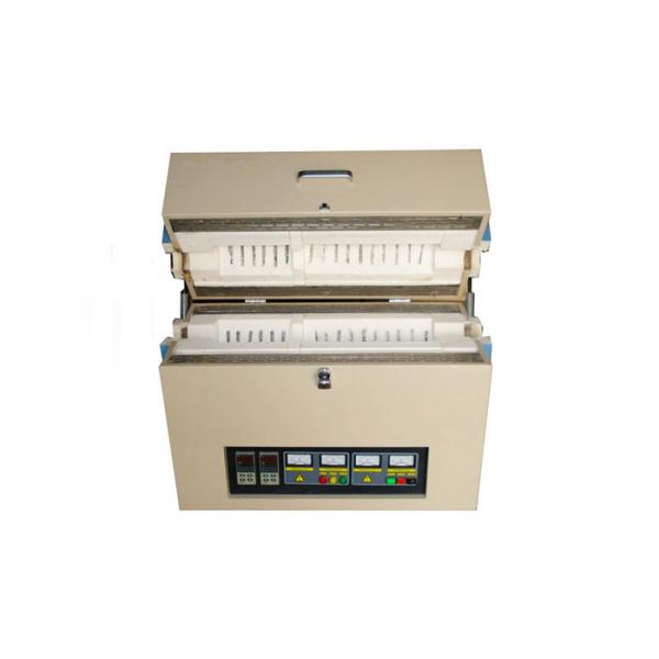 Quality Double Layer Lab Tube Furnace 1200 C With Configuration Molecular Pump for sale