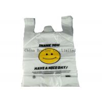 China Biodegradable Plastic Grocery Bags / Shopping Bags High Tensile Strength factory