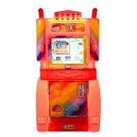 China 150W Coin Operated Kid Arcade Machine Red Hit Button Catching Mouse Lottery Game Machine for sale