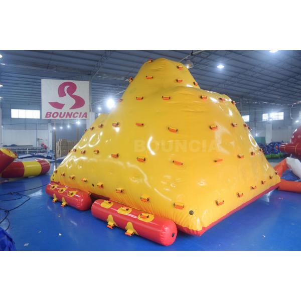 Quality Water Park Floating Water Iceberg For Climbing And Sliding for sale