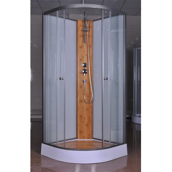 Quality Custom Quadrant Sliding Door Shower Cubicles , Curved Shower Glass Enclosure for sale