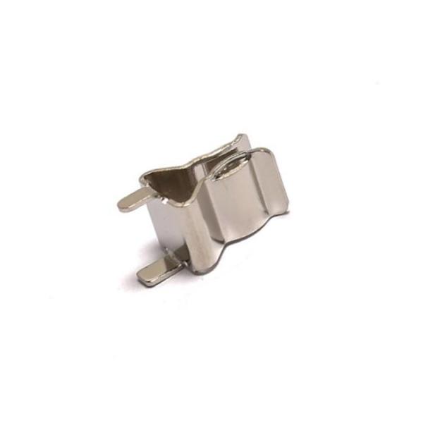 Quality 3AG 6x30mm Clip PCB Mount Fuse Holder 250V Nickel Plated Brass for sale