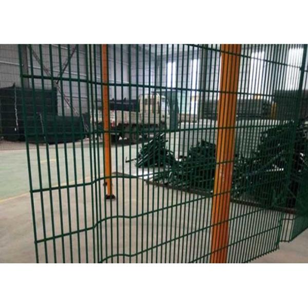 Quality Railway Station 690N/M2 Barbed Wire Mesh Fencing 2200mm High for sale