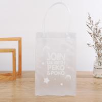 Quality Logo Pvc Transparent Tote Bag For Sale Stand Up Pouch Recycled Materials for sale