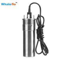 China Whaleflo 24V 12LPM 4 inch dc mini high pressure deep well submersible irrigation agricultural solar water pump factory