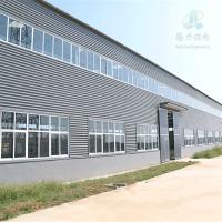 China Large Span Steel Structural Buildings / Prefab Structure Warehouse Structural Steel Shed factory
