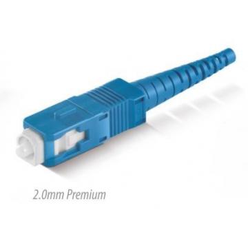 Quality High Reliability Fiber Optic Patch Cord SC / UPC to SC / UPC SX SM 0.9mm LSZH for sale