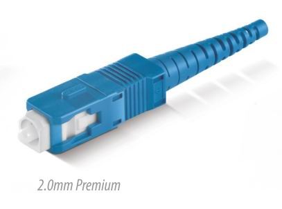 Quality High Reliability Fiber Optic Patch Cord SC / UPC to SC / UPC SX SM 0.9mm LSZH for sale