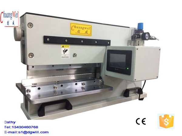 China Low Friction Design PCB V Cut Machine for Metal Board Cutting V-Cutting Separator for sale