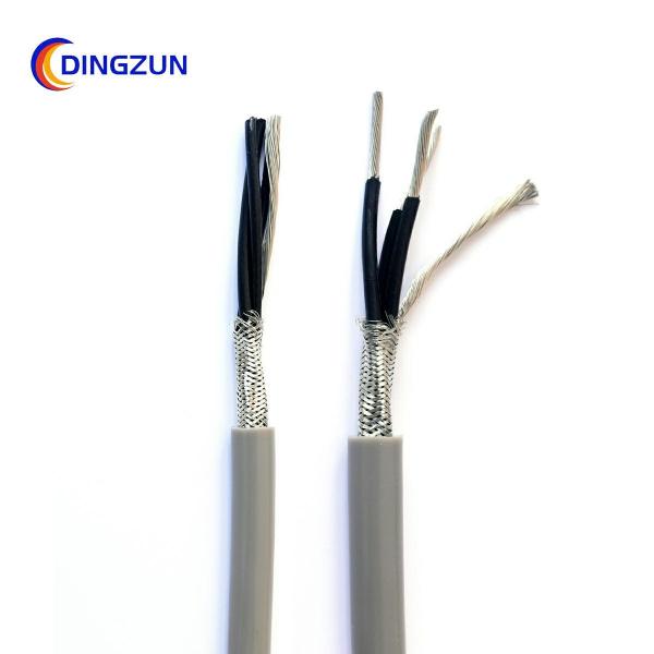 Quality SIHF GLP 4 Cores FEP Insulated Shielded Silicone Cable Tinned Copper for sale