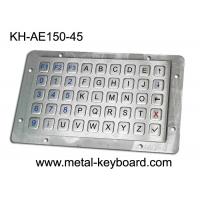 China 45 Keys Vandalproof Laptop Panel Mount Keyboard Anti Vandal SS factory
