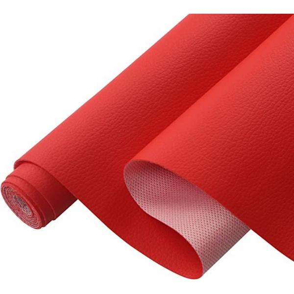 Quality Artificial Waterproof PVC Leather Roll Use Leather Clothes Soft Faux Leather Fabric for sale