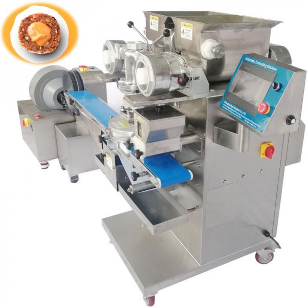 Quality CE certificated P160 Chocolate peanut butter filled frooze ball making machine for sale