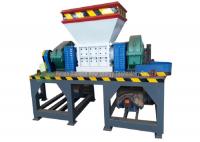 China Industrial Using Small Tire Recycling Plant / Durable Twin Shaft Tire Shredder factory