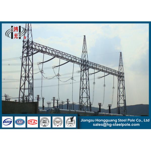 Quality Switch Yard Substation Steel Structure Hot Roll Steel Q420 , Q460 for sale