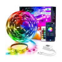 Quality 6 To 36V 15M 5050 RGB Smart LED Music Light Lights Music Sync Color Changing for sale
