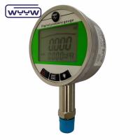 China Stainless Steel Digital Water Pressure Meter High Precision 100mm Digital Water Manometer for sale