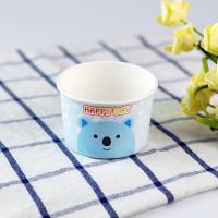 China Customized Logo Ice Cream Paper Cup FDA Ice Cream Paper Bowl For Restaurants for sale