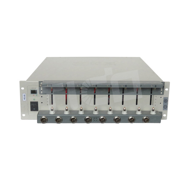 Quality 5V 12A 8 Channel Pouch Cell Battery Testing Machine 4-wire Connecting for sale