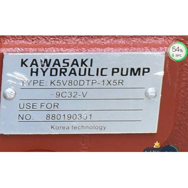 Quality EC180 Vol Vo Excavator Hydraulic Pump K5V80DT / Excavator Spare Parts for sale